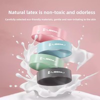 Fabricante de Bandas de Resistencia de Látex, Bandas Elásticas de Cinco Colores para Rehabilitación, Entrenamiento, Fitness y Yoga, Venta al Por Mayor