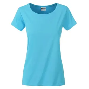 Camiseta Básica Orgánica para Mujer, Mercancía Sostenible - Product Image 6