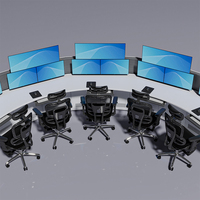 Console de production audio personnalisable pour salles de contrôle de studio de musique