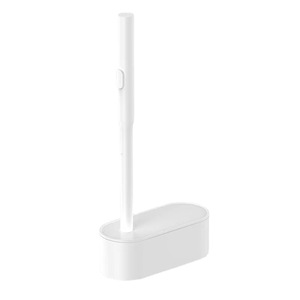 Disposable Wall Mounted <b>Toilet</b> <b>Brush</b> Set Flexibly Flat Head Plastic Modern Design For <b>Toilet</b> <b>Cleaning</b> - Product Image 2