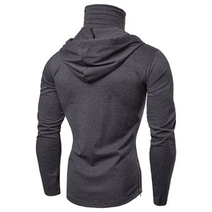 Custom Wholesale Spring <b>Men's</b> Call of Duty Face Mask <b>Hoodie</b> Thin Breathable Slim Fit Gym Fitness Jogging Long Sleeve Sportswear - Product Image 5