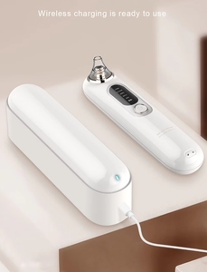 Portable USB Rechargeable LED Vacuum Blackhead Remover 4 Suction Heads Acne <b>Pore</b> Deep <b>Cleaner</b> - Product Image 3