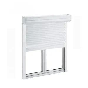 Windows Aluminum Louver Kitchen Cabinet Roller Door Interior Window Shutter