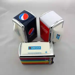 Tovagliolo dispenser pieghevole compatto con stampa logo personalizzata Nova fold dispenser tovagliolo