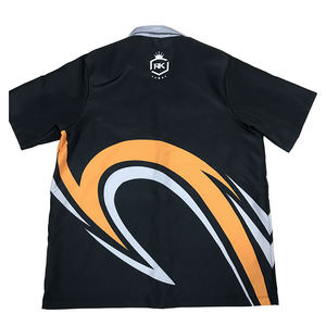 سريعة جاف قصيرة الأكمام زر أسفل بدلة سباق - Product Image 2