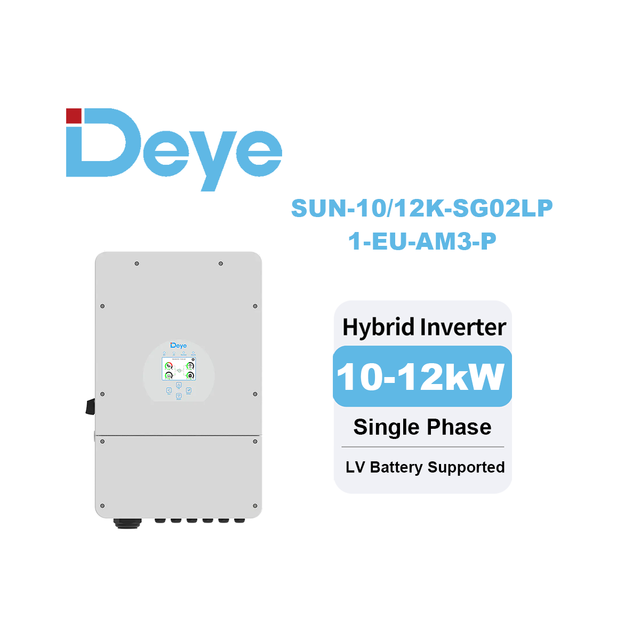 Good Price Deye Brand 10KW Single Phase Model Deye Sun-10k-sg02lp1-eu-am3 Hybrid Inverter