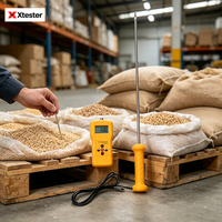 Humidimètre pour foin Xtester HM300H |   Testeur d'humidité des fourrages de haute technologie avec sonde étendue pour luzerne et diverses herbes sèches 009
