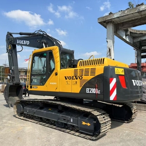 รถขุดตีนตะขาบ Volvo EC210B มือสอง บุ้งกี๋ขนาด 1.0 เมตร น้ำหนักใช้งาน 21 ตัน กำลังเครื่องยนต์ 123 กิโลวัตต์ เกียร์ PLC ปั๊ม ISO CE EPA - Product Image 5