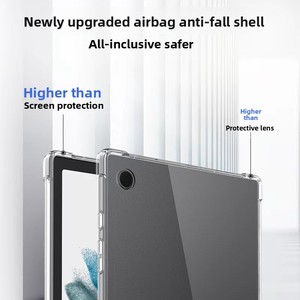 Étui de <span class=keywords><strong>protection</strong></span> souple en TPU pour <span class=keywords><strong>tablette</strong></span> <span class=keywords><strong>Samsung</strong></span> Galaxy Tab A9 A9 Plus A8 S9 Étui transparent antichoc pour <span class=keywords><strong>tablette</strong></span> - Product Image 3