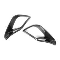 W217 LCI serat karbon gaya B pengganti ventilasi depan untuk Mercedes Benz W217 S63 AMG Coupe 2019-2021 Bumper depan ventilasi udara