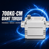 Nuevo Servo XQ-POWER 2026 de 700KG con Torque Gigante, Sin Escobillas, 0.21s, Programable, Engranaje de Acero Inoxidable, para Brazo Robótico de Alta Resistencia, 30V