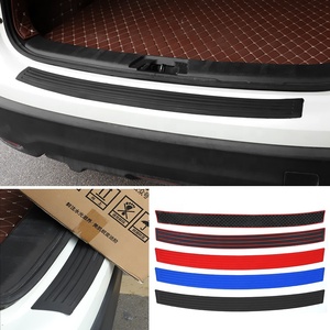 <span class=keywords><strong>Protector</strong></span> de Parachoques Trasero de <span class=keywords><strong>Goma</strong></span> para Automóvil, Alfombrilla Protectora para Puerta Trasera, Accesorios para Automóvil con Logotipo Personalizado de Fábrica - Product Image 3