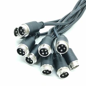 Su geçirmez 16mm GX16 <span class=keywords><strong>2</strong></span> <span class=keywords><strong>3</strong></span> 4 5 6 7 8 9 10 Pin erkek dişi Panel tel bağlayıcı M16 kabloları - Product Image 5