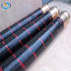 4 layer steel wire 85 bar Concrete pump transfer rubber hose