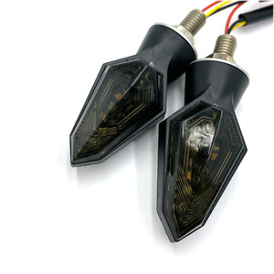 KEBOSIED Moto <span class=keywords><strong>Clignotant</strong></span> <span class=keywords><strong>5</strong></span> LEDS <span class=keywords><strong>Super</strong></span> Bright <span class=keywords><strong>Blanc</strong></span> Jaune Deux Couleurs - Product Image 2