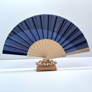 Abanico Plegable de Bambú con Logotipo Personalizado al por Mayor para Bodas y Regalos - Product Image 2