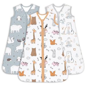 ชุดนอนเด็กแรกเกิด ดีไซน์ใหม่ 2026 ลายพิมพ์ตามสั่ง ถุงนอนเด็กแบบสวมใส่ได้ ซิป 2 ทาง - Product Image 2