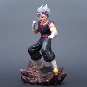Jouets en résine PVC personnalisés de haute qualité, figurines d'action et de jouets, 27 cm, Super Saiyan <span class=keywords><strong>Black</strong></span> <span class=keywords><strong>Goku</strong></span> Son <span class=keywords><strong>Goku</strong></span> Kaioshin Vegeta, figurines d'anime DBZ - Product Image 2