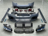 Kit de carrosserie de conversion de pare-chocs de haute qualité pour BMW Série 5 G30 2017-2020 520i 530i 540i 520d 530d au style F90 LCI M5