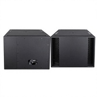 Subwoofer passif LS18 de 18 pouces, haut-parleur de scène haute puissance et robuste avec coque en fibre tressée, fourni par le fabricant