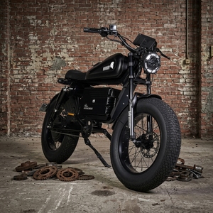Potente Bicicleta Eléctrica de 1500w/3000w con Llantas Anchas, Estilo Retro Cafe Racer para Adultos, Batería de Litio de 48v, Cuadro de Aluminio, Impermeable - Product Image 1