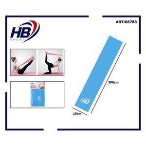 Placa de Tensión Azul de 2000*150*0.55MM y 145G para Correas de Tensión y Cuerdas de Yoga - Product Image 1