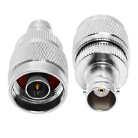 Approvisionnement d'usine N Type prise mâle vers BNC femelle Jack adaptateur de connecteur RF convertisseur Coaxial connecteurs RF en laiton en stock