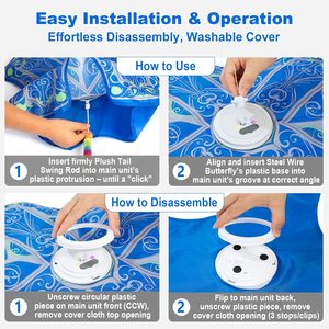 Gioco Interattivo 2 in 1 Nascondino ed Esercizio per Gatti, Miglior Giocattolo in Poliestere Blu per Gatti da Interno - Product Image 5