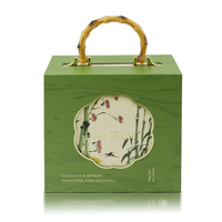 Ensemble de bougies parfumées artisanales en cire de soja écologique, design bambou style chinois, pour Noël, anniversaires, fêtes, maison