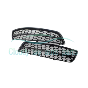 Accessoires de voiture de haute qualité, cadre de phare antibrouillard LED pour pare-chocs avant, grilles en nid d'abeille pour <span class=keywords><strong>A3</strong></span> 8P ABS noir argenté <span class=keywords><strong>2007</strong></span>-2012 - Product Image 5