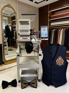 เครื่องปักคอมพิวเตอร์ขนาดเล็กอัตโนมัติ รับประกัน 2 ปี ทนทาน เหมาะสำหรับร้านขายเสื้อผ้าแอฟริกัน - Product Image 4