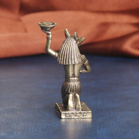 Ägyptische Bronze Anubis Statue ESD01 Altägyptischer Gott des Nachtlebens Skulptur Figur Wohndekor Kunsthandwerk