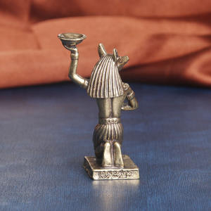 Estatua de Anubis de Bronce Egipcio ESD01, Figura de un Dios del Más Allá del Antiguo Egipto, Decoración para el Hogar, Arte y Artesanía - Product Image 5
