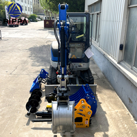 EPA/EURO 5 mini pelle chinoise 2ton 1.7ton 3.5 ton cabine d'excavatrice mini pelle à vendre