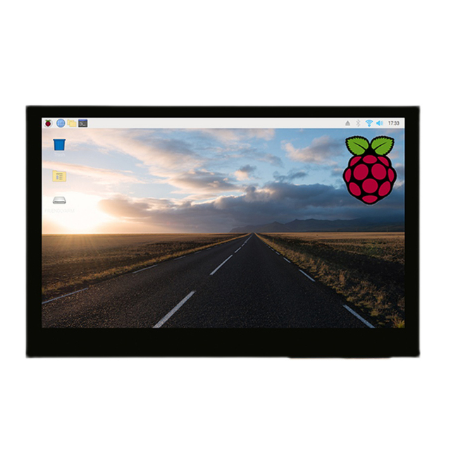 4.3 Inch Raspberry Pi 4B/3B+ IPS LCD Capacitive Touch Screen Monitor for Vehicle
