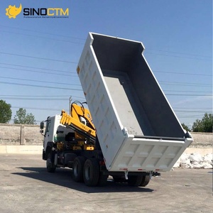 Nouveau <span class=keywords><strong>camion</strong></span> <span class=keywords><strong>benne</strong></span> diesel Sinotruk Howo 6x4 à 10 roues avec <span class=keywords><strong>grue</strong></span> hydraulique à <span class=keywords><strong>bras</strong></span> droit <span class=keywords><strong>de</strong></span> 16 tonnes, moteur <span class=keywords><strong>de</strong></span> pompe et moteur à engrenages, capacité <span class=keywords><strong>de</strong></span> levage <span class=keywords><strong>de</strong></span> 18 m - Product Image 4
