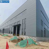 Entrepôt préfabriqué en structure métallique pour atelier, conception de bâtiment en structure métallique, service clé en main