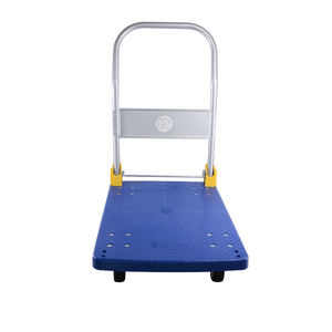 200 किलोग्राम प्लास्टिक फ्लैटबेड प्लेटफॉर्म भारी शुल्क ट्रॉली 50*70 सेमी हैंड कार्ट्स ट्रॉली - Product Image 2