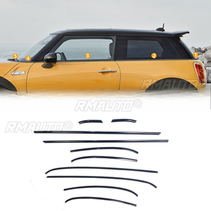สำหรับ BMW MINI F56 R56 3 ประตู ปี 2007-2013 2014-2023 ชุดแต่งขอบกระจกสแตนเลส แถบตกแต่งกระจก ชุดแต่งตัวถังรถยนต์ อุปกรณ์ตกแต่งรถยนต์ - Product Image 1
