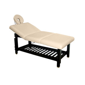 Lit <span class=keywords><strong>de</strong></span> <span class=keywords><strong>massage</strong></span> thaïlandais en bois massif, <span class=keywords><strong>table</strong></span> <span class=keywords><strong>de</strong></span> beauté portable pour tout le corps avec hauteur réglable, design moderne 3730-7 - Product Image 3