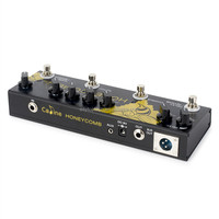 Caline CP-48 Guitare Acoustique Multi Pédale D'effet Guitare Réverbération Retard Chorus pour Guitare Acoustique