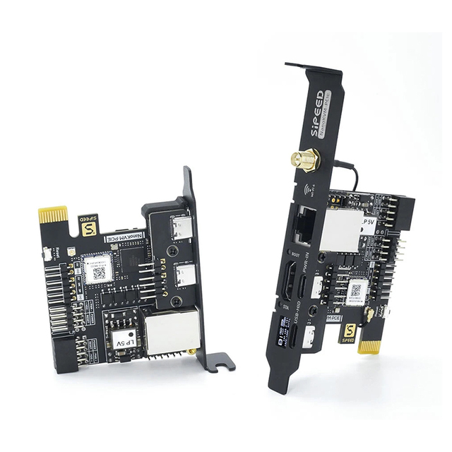 Sipeed NanoKVM-PCIe Remote Control Operation & Maintenance Server HDMI-compatible RISC-V Optional ETH PoE WiFi
