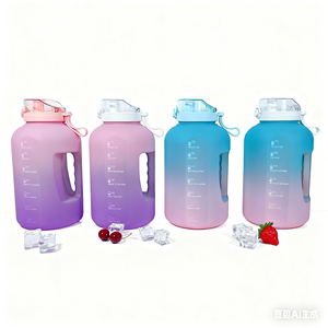 ขวดน้ำเพื่อความสวยงาม2.5L ขนาด2500มล. วิธีการดื่มโดยตรงสำหรับยิมและตั้งแคมป์ - Product Image 6