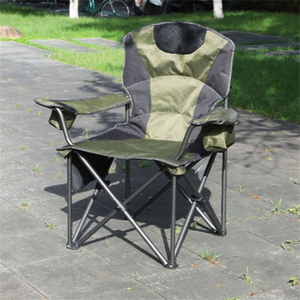 Silla Plegable Portátil de Metal para Pesca al Aire Libre con Reposabrazos y Respaldo, Silla para <span class=keywords><strong>Senderismo</strong></span> y Jardín, para Uso en la Playa y Dibujo Artístico - Product Image 1