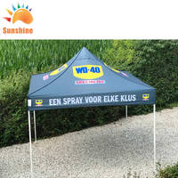 Tente de camping pliable Sunshine Brand, professionnelle, en alliage d'aluminium, pour salons professionnels, pratique et fonctionnelle pour l'extérieur