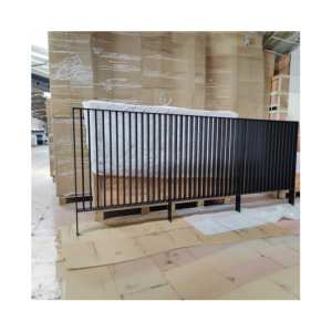 מעקות מתכת מרפסת מעקות אלומיניום מצופים אבקה - Product Image 3