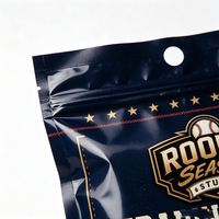 Sachet personnalisé thermoscellable métallisé pour cartes de sport et TCG