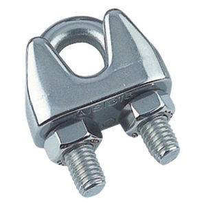 Pinces de câble 532 (<span class=keywords><strong>4mm</strong></span>) boulons en U pinces de câble métallique en acier inoxydable 4 pièces - Product Image 1