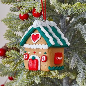 Nuevas Decoraciones Navideñas Nórdicas, Adornos de PVC con Forma de Casita, para Árboles de Navidad, Escaparates y Luces Navideñas - Product Image 3