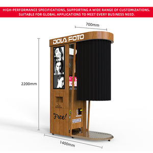 Mesin Foto Booth Kios Printer All-in-one Mesin Penjual Otomatis Teknologi Tinggi Jarak Jauh Pemasok Mesin Layanan Mandiri Perangkat Lunak - Product Image 5